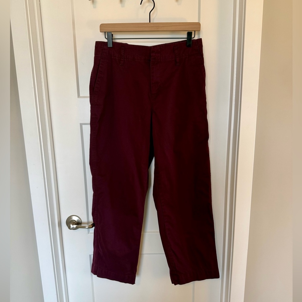A New Day Raspberry Stretch Chino Straight Leg Pants